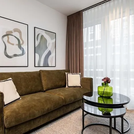 Apartment Earthy Elegance Mokotow Warsaw