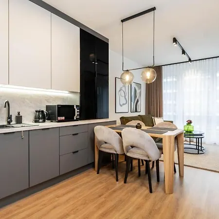 Apartment Earthy Elegance Mokotow Warsaw