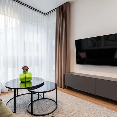 Apartament Earthy Elegance Mokotow Balcony&parking *